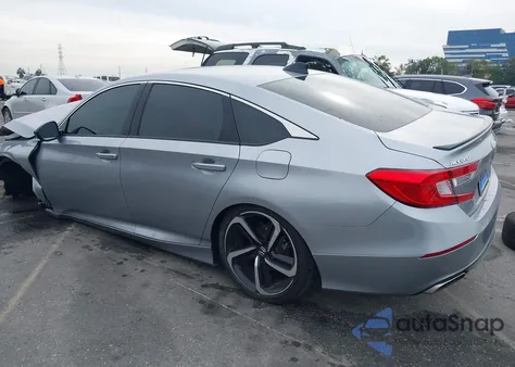 2022 Honda Accord Sport из США, поврежденный, VIN 1HGCV1F38NA114093